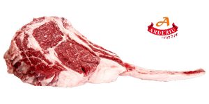 Chuletón Tomahawk de 1,5 Kg barato en Arderiu La Carn