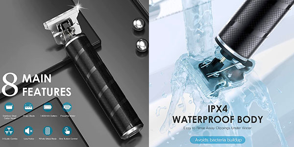 Cortapelos profesional Xpreen inalámbrico e impermeable barato