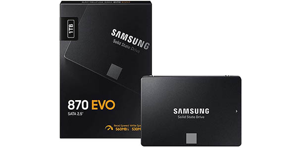 Disco Samsung SSD 870 EVO de 2 TB