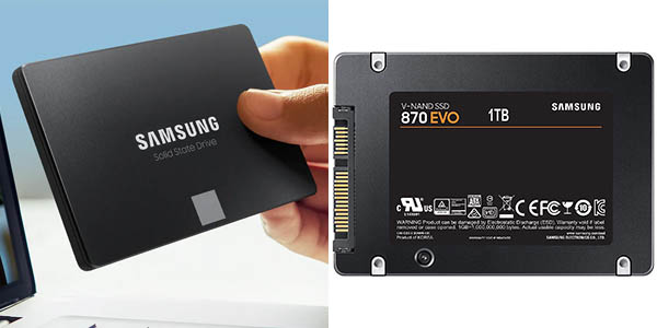 Disco Samsung SSD 870 EVO de 2 TB en Amazon