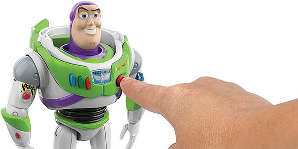 Buzz Lightyear parlante de Toy Story de Mattel