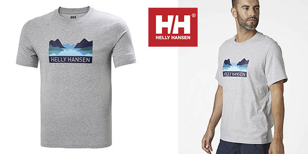 Helly Hansen Nord Graphic camiseta barata
