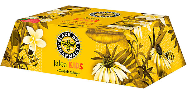 Jalea Real Black Bee Inmuno Kids con equinÃ¡cea y 10 Vitaminas de 20 ampollas barata