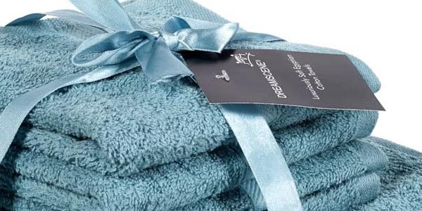Set x10 toallas de algodón suave Highams Dreamscene oferta en Amazon