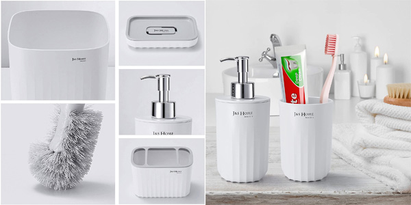 Juego de 8 Accesorios de Baño Trustlife chollo en Amazon