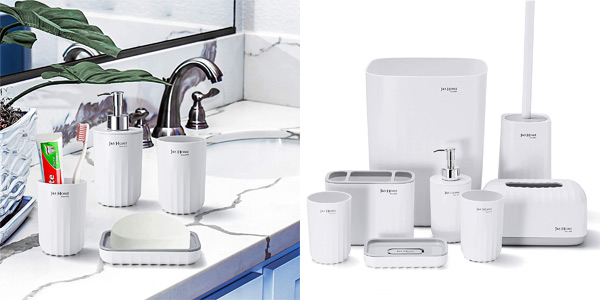 Juego de 8 Accesorios de Baño Trustlife barato en Amazon