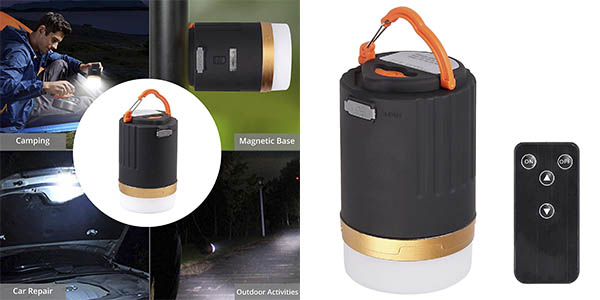 Lámpara de camping LED Blukar recargable