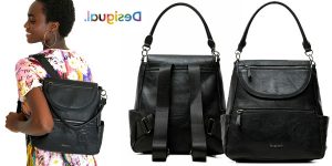 Mochila Desigual Lyrics Positano para mujer barata en Amazon