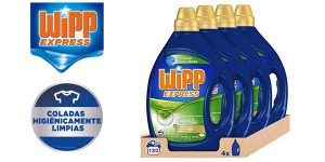 Pack x4 Wipp Express Detergente Líquido Higiene & Anti Olores barato en Amazon