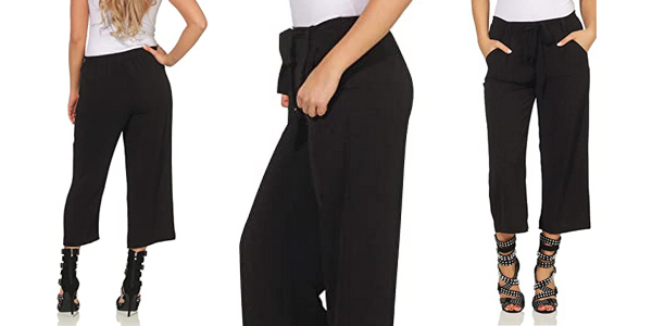 Chollo Pantalón palazzo Only Onlwinner para mujer por sólo 15,99€ (41% de  descuento)