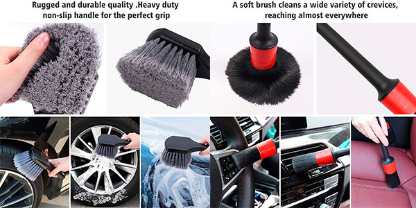 Set de limpieza Hiveseen de 9 piezas para el coche barato