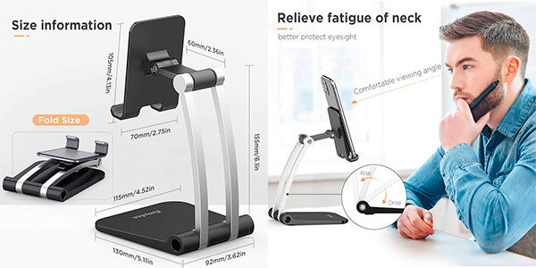 Soporte EasyAcc para smartphone, tablet o Switch barato