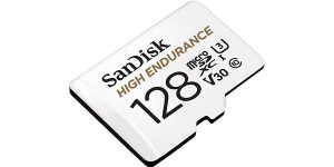 Tarjeta microSDXC SanDisk High Endurance de 128 GB