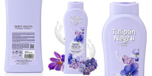 Tulipán Negro Sweet Violeta gel barato