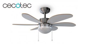 Ventilador de techo Cecotec EnergySilence Aero 350 con lámpara integrada barato en AliExpress