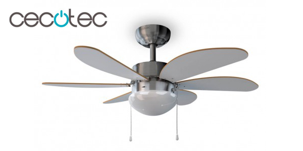 Ventilador de techo Cecotec EnergySilence Aero 350 con lÃ¡mpara integrada barato en AliExpress