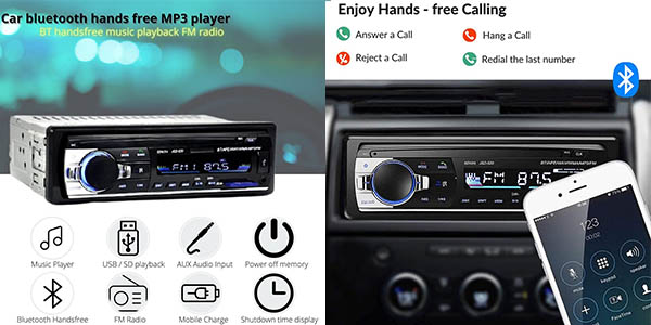 Auto Radio NK multimedia con Bluetooth en Amazon