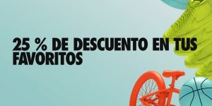 Ofertas Nike 25% de descuento