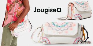 Chollo Bolso cruzado Desigual Breathe Venecia con mandalas tie-dye