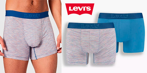 Chollo Pack x2 Boxer Levi's Basic Brief para hombre