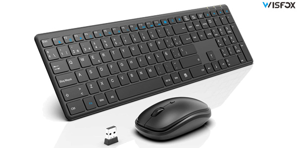 Combo de teclado y mouse WixFox barato en Amazon