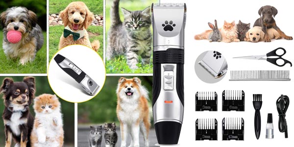Cortapelos para mascotas Focuspet barato en Amazon