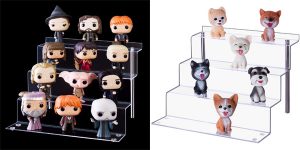 Expositor de acrílico LileZbox para figuras Funko Pops Amiibo barato en Amazon