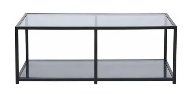 Mesa de centro rectangular gris ceniza barata en ManoMano