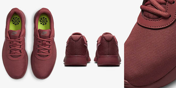 Nike Tanjun granate mujer zapatillas oferta