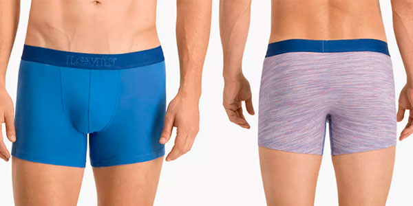 Pack x2 Boxer Levi's Basic Brief para hombre en oferta