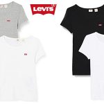 Pack x2 Camisetas Levi's 2pack tee para mujer barato en Amazon
