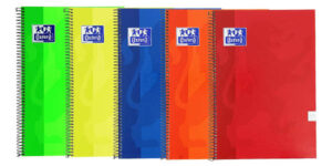Pack x5 Libretas Oxford de 80 hojas y tapa extradura
