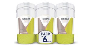 Pack x6 Desodorantes antitranspirantes en crema Rexona Maximum Protection Stress Control de 45 ml barato en Amazon
