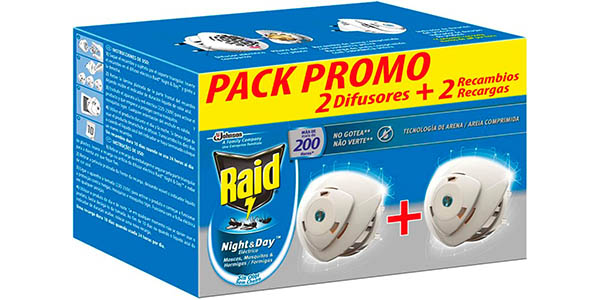 Pack difusor + recambio Raid Night & Day
