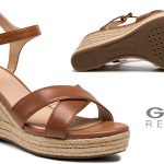 Sandalias de cuña Geox D Soleil A para mujer baratas en Amazon