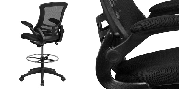 Silla de escritorio ergonómica Flash Furniture oferta en Amazon