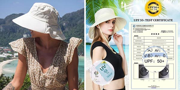Sombrero de verano Comhats para mujer chollo en Amazon