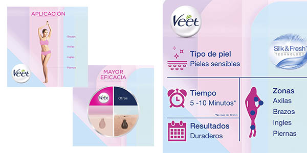 Veet crema depilatoria aloe vera vitamina e pieles sensibles oferta