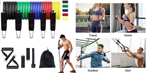Bandas elásticas fitness chollo