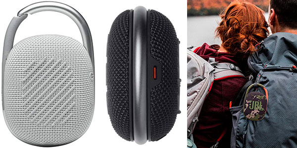 Chollo Altavoz JBL Clip 4 de 5 W con Bluetooth 5.1 y certificación IP67