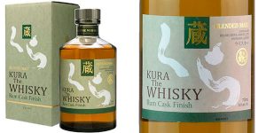 Chollo Whisky Kura Blended Malt Rum Cask Finish de 700 ml en caja de regalo