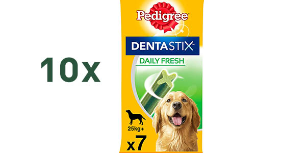 Pack x70 Pedigree Dentastix Fresh Premios para perros grandes