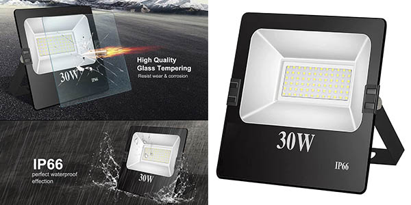 Yasbed foco LED exterior chollo