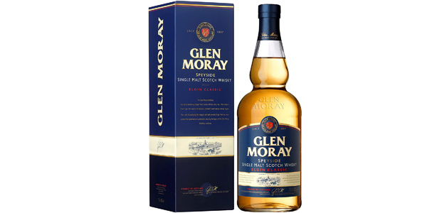 Glen Moray Elgin Classic Speyside Single Malt Scotch Whisky de 700 ml barato en Amazon