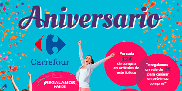Aniversario de Carrefour