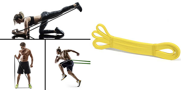 Bandas elásticas para fitness de varios niveles de resistencia