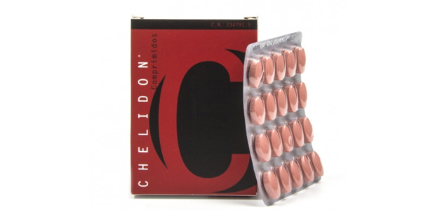 Caja de 60 comprimidos Chelidon de 80 gr barato en Amazon