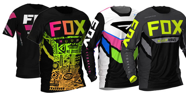Camisetas de ciclismo de montaña Huup fox para hombre baratas en AliExpress