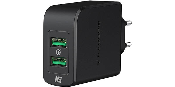 Cargador de pared USB Rampow de 39W QC 3.0