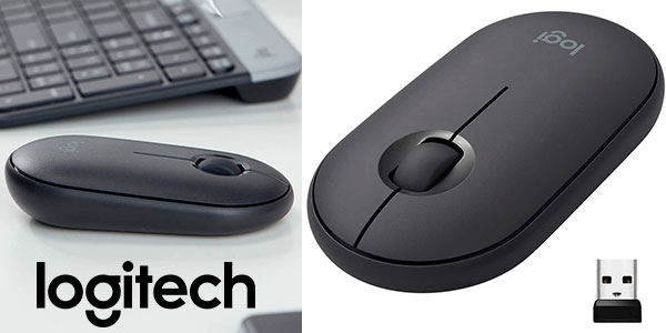 Chollo Ratón inalámbrico Logitech Pebble M350